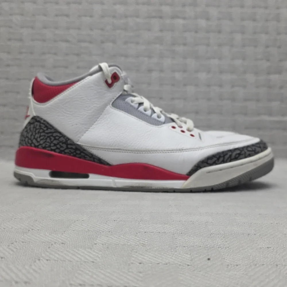 Nike Air Jordan 3 Retro Fire Red Mens Size 11.5 DN3707-160
